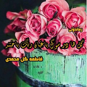 دانلود رمان پی دی اف گل ها در سوگ باغبان رنگ باختند از فاطمه گل محمدی رمان پی دی اف رایگان