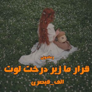 دانلود رمان پی دی اف قرار ما زیر درخت توت از الف_قیصری رمان پی دی اف رایگان