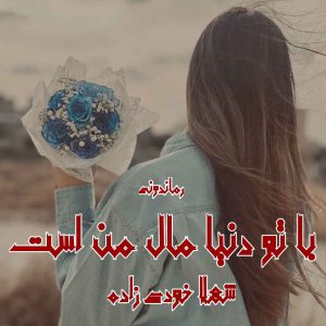 دانلود رمان پی دی اف با تو دنیا مال من است از شهلا خودی زاده رمان پی دی اف رایگان